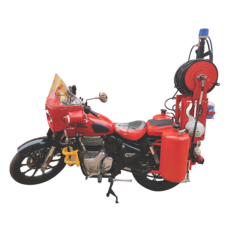 Watermist Firefighting Bike